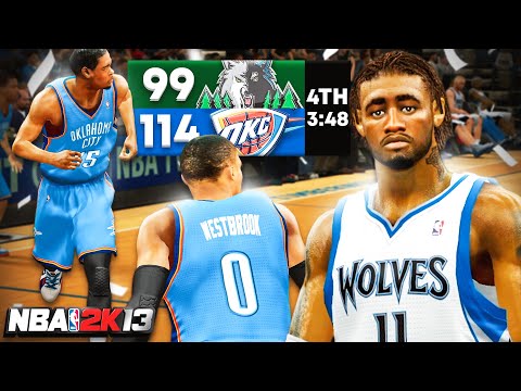 NBA 2K13 MyCAREER #14 - KEVIN DURANT AND WESTBROOK CAN'T BE STOPPED!