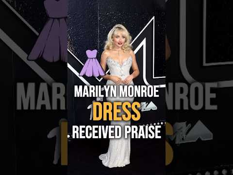 No wonder Sabrina Carpenter received praise for wearing Marilyn Monroe's iconic dress #MarilynMonroe