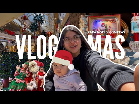 Comprando Regalos Navideños | Conociendo a Papá Noel + Ferias y cosas lindas | VLOGMAS #6 - #13 🎄❤️