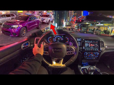 1000HP TRACKHAWK POV DRIVE IN NYC!