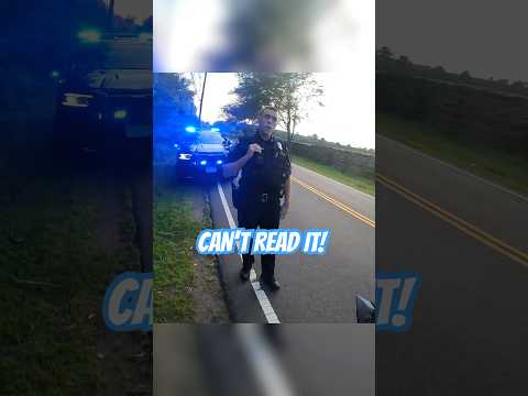 Cop pulls over biker and realizes he’s an ex federal officer 🚔 @RiQo_s1k