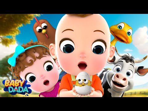 Old MacDonald Farm Song + More Nursery Rhymes & Kids Songs | Baby DaDa