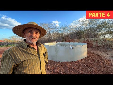 Serviço da Cisterna Está Bem Adiantado Vejam Como tá Ficando / Parte 4 🏡