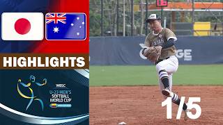 日本 vs オーストラリア ハイライト | スーパーラウンド | WBSC 男子U-23ソフトボールワールドカップ 2026