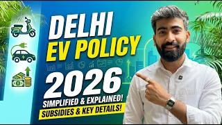 Delhi EV Policy 2026: Zero Registration Cost On EVs And Complete Ban On Petrol Two-Wheelers