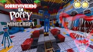 Sobreviviendo contra 👾HUGGY WUGGY en MINECRAFT😳😡