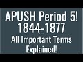 Key Terms of APUSH Period 5 Explored
