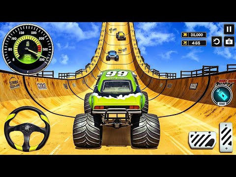 Juegos de Carros - Monster Truck Mega Ramp Impossible Driver