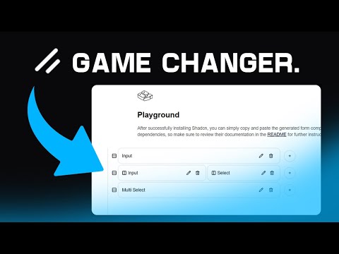Build Forms 10x Faster with This Shadcn Tool