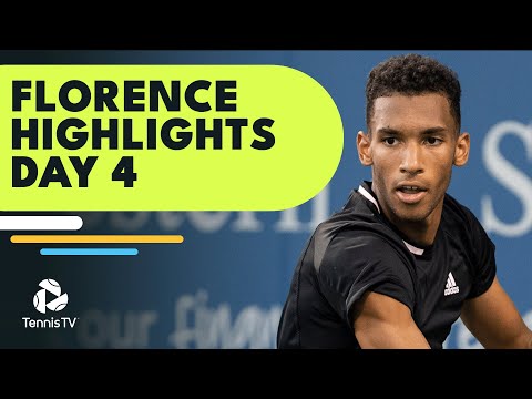 Auger-Aliassime Takes On Otte; Nakashima & Musetti Also In Action | Florence 2022 Day 4 Highlights