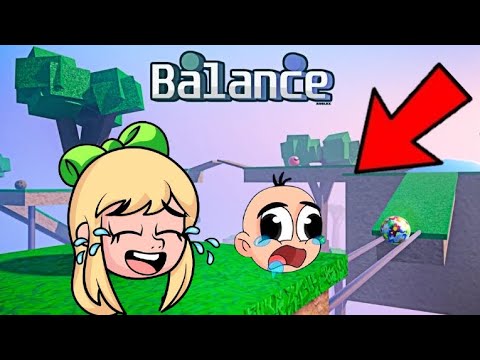 NOS CONVERTIMOS EN UNAS BOLAS EN ROBLOX!! 🟢🔵 Equilibrio