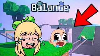 NOS CONVERTIMOS EN UNAS BOLAS EN ROBLOX!! 🟢🔵 Equilibrio