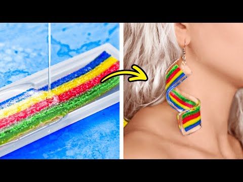 Amazing Epoxy Resin Crafts || DIY Jewelry And Home Decor