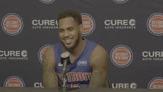 Monte Morris Full Interview Detroit Pistons Media Day 2023