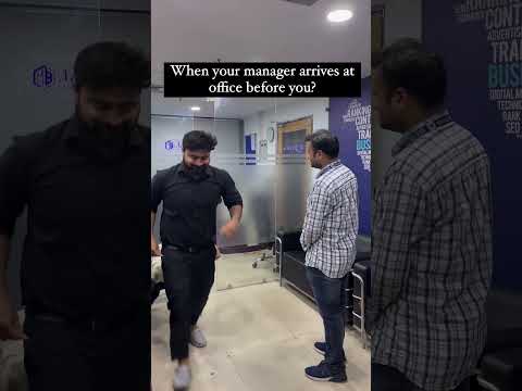 Tag Your Manager #office #intern #digitalmarketingagency  #comedy #funny #meme