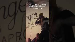 Saturday, May 2nd - Toots Tavern / Crockett, CA TITVN headliner! #metal #metalfans #bayarea