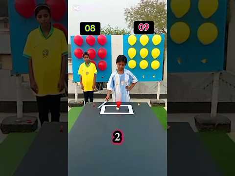 A&B Who Will Score 12 First ?? #shorts #challenge #game