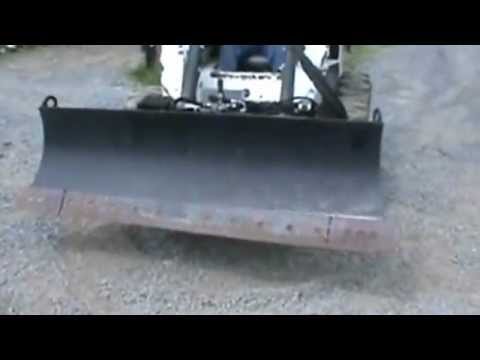 Cat Caterpillar 6 Way 92" Dozer Blade For A Skid Steer...