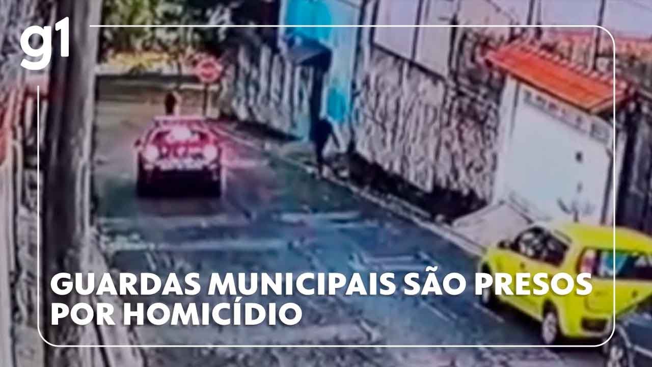 Guardas municipais são presos por homicídio após câmera desmentir versão #g1