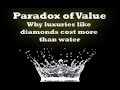 Value Paradoxes and Economic Choices
