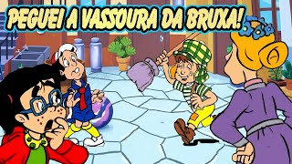 NUNCA FALE ISSO PRA BRUXA DO 71… OLHA O QUE O CHAVES FEZ!  | GIBIS ANIMADOS DA TURMA DO CHAVES