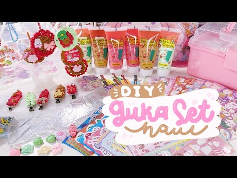•. Haul DIY Set Gantungan Kunci Super Lengkap! Unboxing Guka set Tiktok Shop + tutorial .•