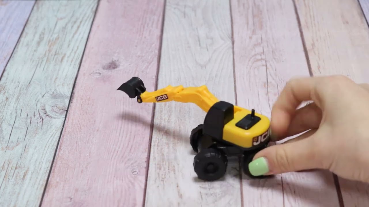 Техника JCB TEAMSTERZ строительная 5шт - видео