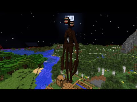 SIREN HEAD !! ASSUSTADOR, GIGANTE E MONSTRUOSO, JÁ ERA VAMOS MORRER!? MINECRAFT FILME DE TERROR - 14