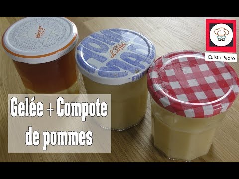 Recette anti gaspillage compote et gelée de pomme Thermomix TM5