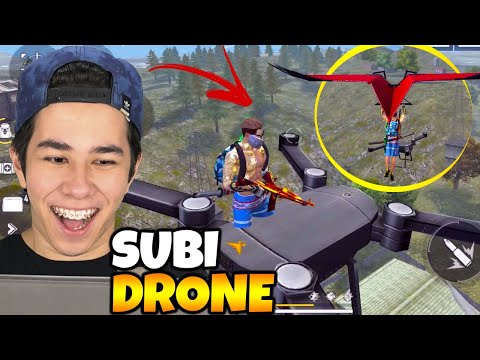 FIZ O IMPOSSÍVEL E SUBI EM CIMA DO DRONE DO FREE FIRE!