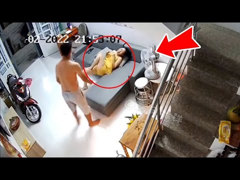 Удивительные моменты, снятые на камеру видеонаблюдения