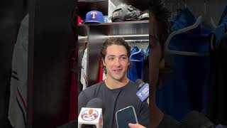 Josh Smith on his night #rangers #joshsmith #mlbbcreatorcamp