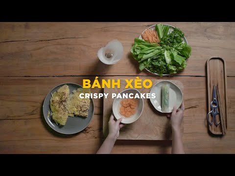 Vietnamese home recipes: Bánh xèo - Crispy pancakes