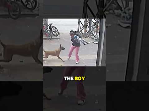 Brave Mother Protects Son from Vicious Dog with Help of Heroic Young Man ❤️💪