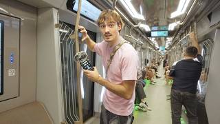 ASMR in the Subway Station (in Moscow)
