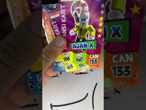 ROBLOX KARTLARI AÇTIM! #roblox