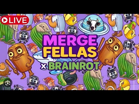 Merge Fellas Italian Brainrot Gameplay VII