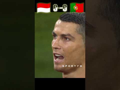Indonesia VS Portugal🔥 Friendly Match 2024 #shorts#football#ronaldo