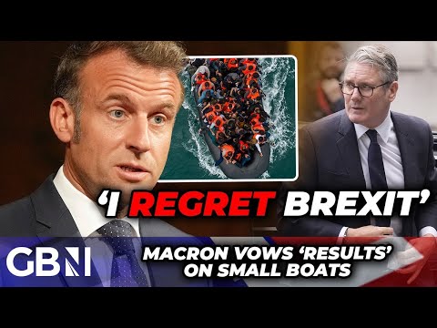 'I REGRET Brexit': Macron vows 'RESULTS' on migrant boats and RETURN of Bayeux Tapestry