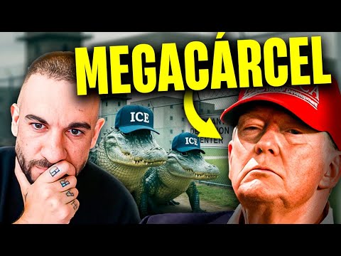 "ALLIGATOR ALCATRAZ": ASÍ ES la NUEVA PRISIÓN para DELINCUENTES