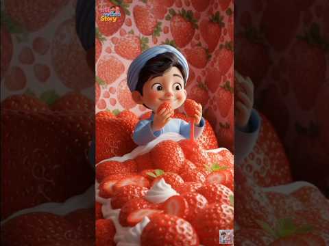 আলিফ এর স্ট্রবেরি বিছানা 🍓#shorts