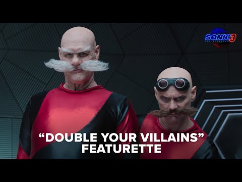 Sonic The Hedgehog 3 | Double Your Villains Featurette | Paramount Pictures UK