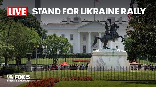 LIVE: Stand For Ukraine Rally ahead of President Trump meeting with President Zelensky