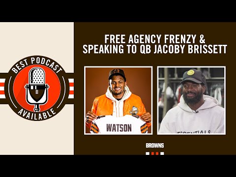 Free Agency Frenzy & Speaking to QB Jacoby Brissett | Best Podcast Available video clip