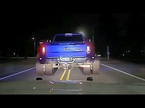 Craziest Truck Moments Caught on Police Dashcam !