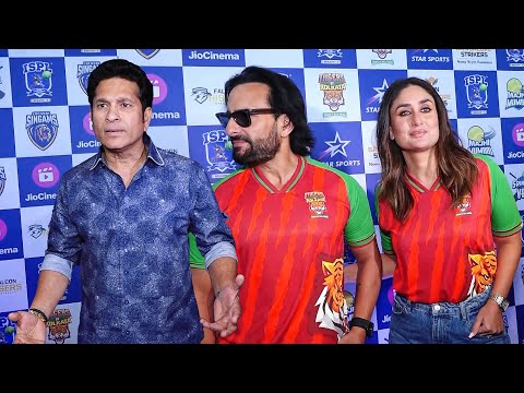 Kareena Kapoor & Sachin Tendulkar Best Moments at the ISPL Season 2 Auction