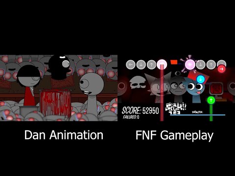 Sprunki Incredibox Season 2 Part 2 | Game/Cover x FNF Animation Comparison