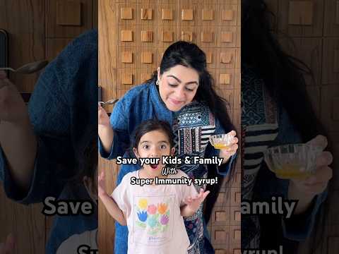 Crocin ❌ Immunity Syrup ✅ Save your kids with Immunity syrup #healthtips #healthykids #natural