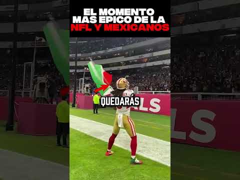 Mira lo que pasó en la NFL que impresionó a México #shorts