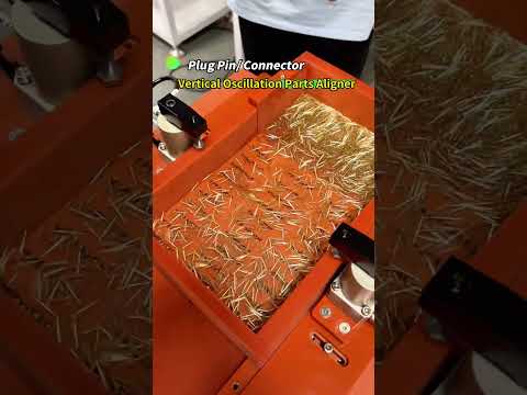 #pin#connector #partsaligner#factoryautomation #efficiency #smartmanufacturing #bowlfeeder